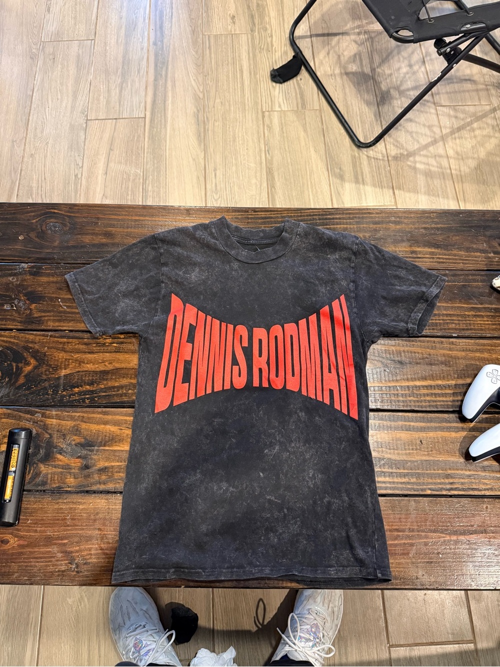 Rodman Apparel Vintage Wash Dennis Rodman Geaphic tee
